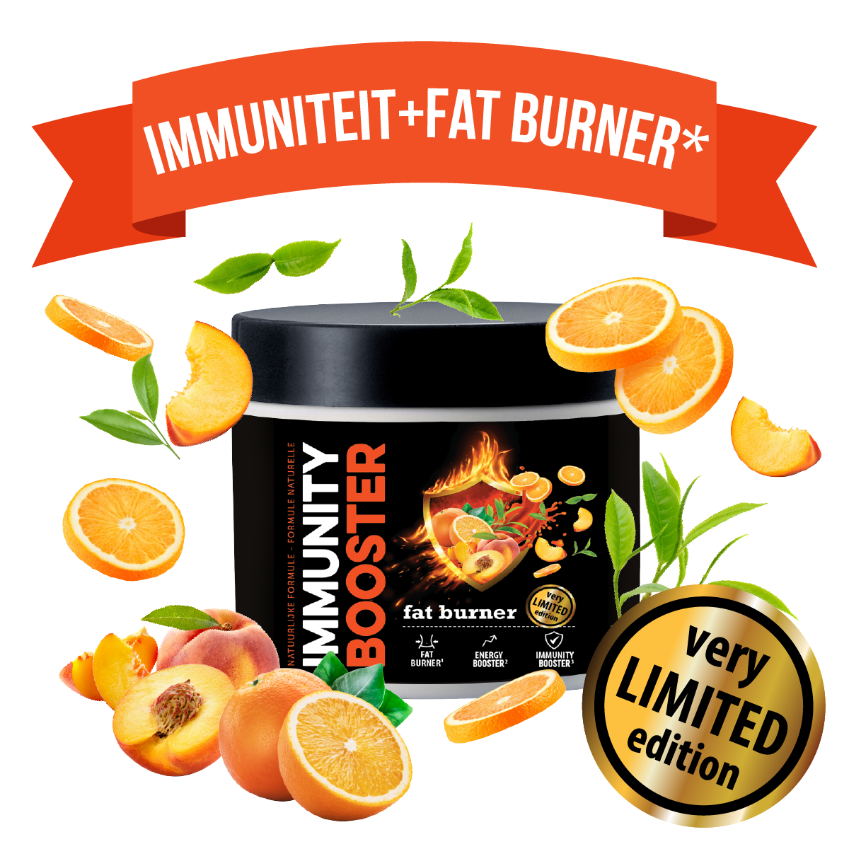 Immunity Booster Fat Burner - Probiotics [10 miljard bacteriën]