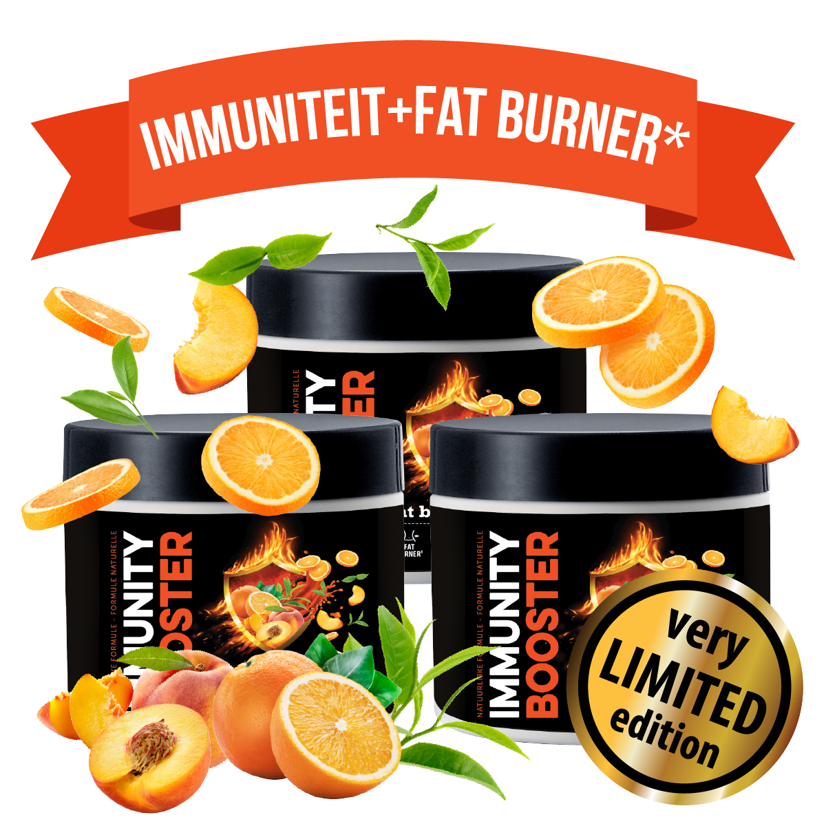 Immunity Booster Fat Burner - Probiotics [10 miljard bacteriën]