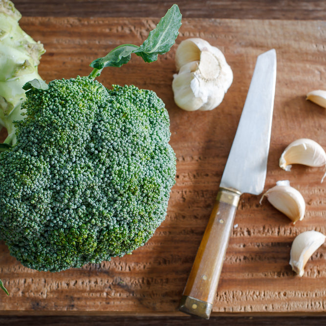 Lekker voor erbij: broccoli met knoflook en olijfolie