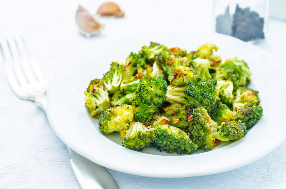 Lekker voor erbij: geroosterde broccoli met sinaasappel en gember