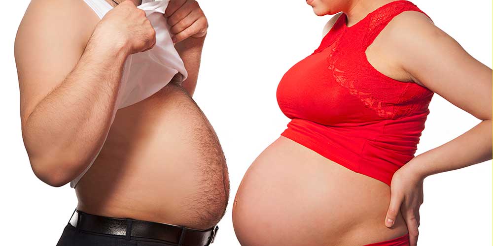 Waarom ook bij papa de zwangerschapskilo’s blijven kleven: “Ouders zijn beschaamd om hulp in te schakelen”