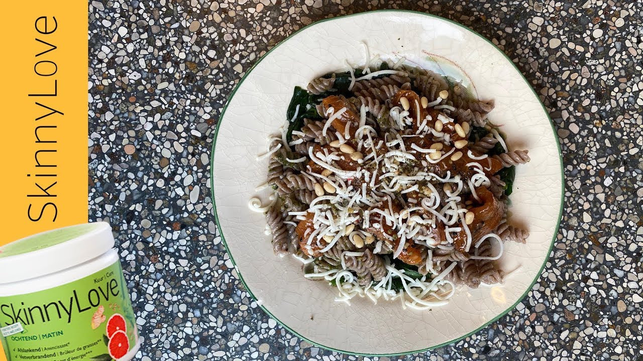 Koken zonder bijkomen: pasta met zalm en spinazie