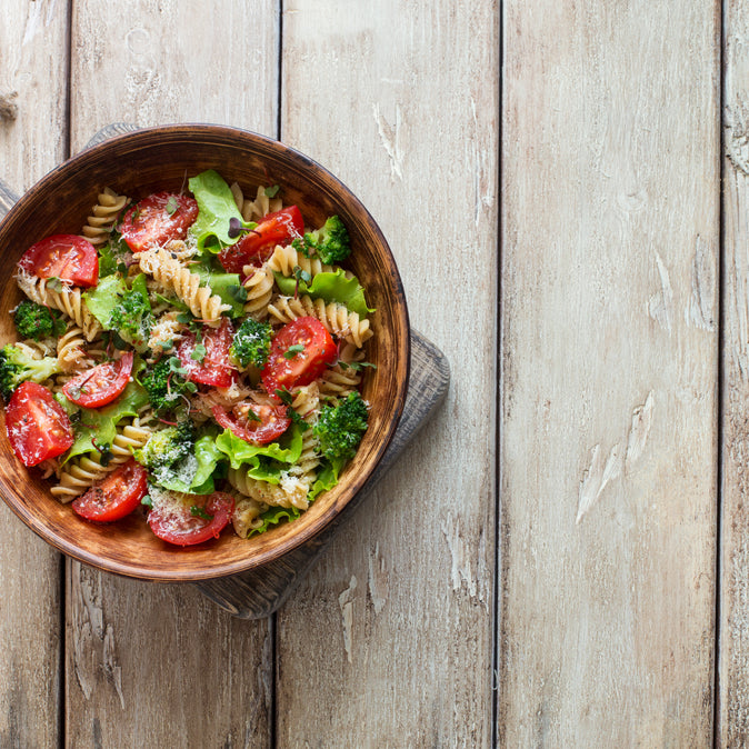 SkinnyLove proof recept: boekweitpasta met broccoli en tomaten