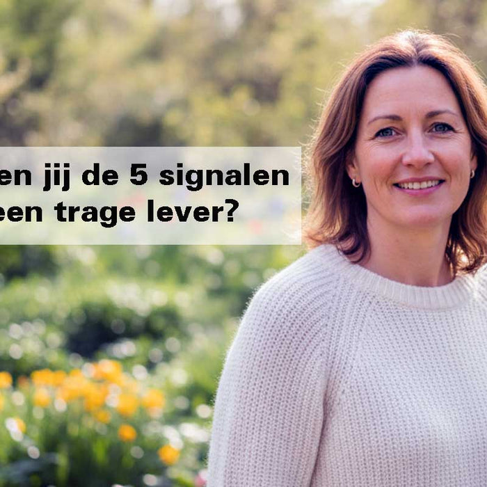 waarschuwingssignalen van een trage lever