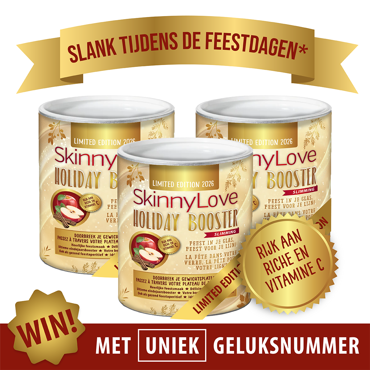 SkinnyLove Holiday Booster ELITE