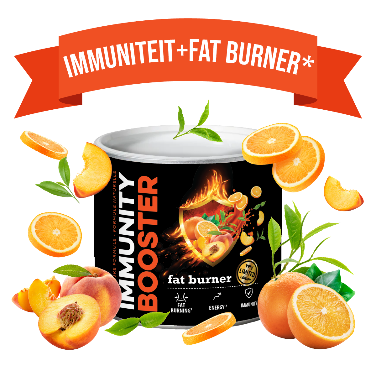 Immunity Booster Fat Burner - Probiotics [10 miljard bacteriën]