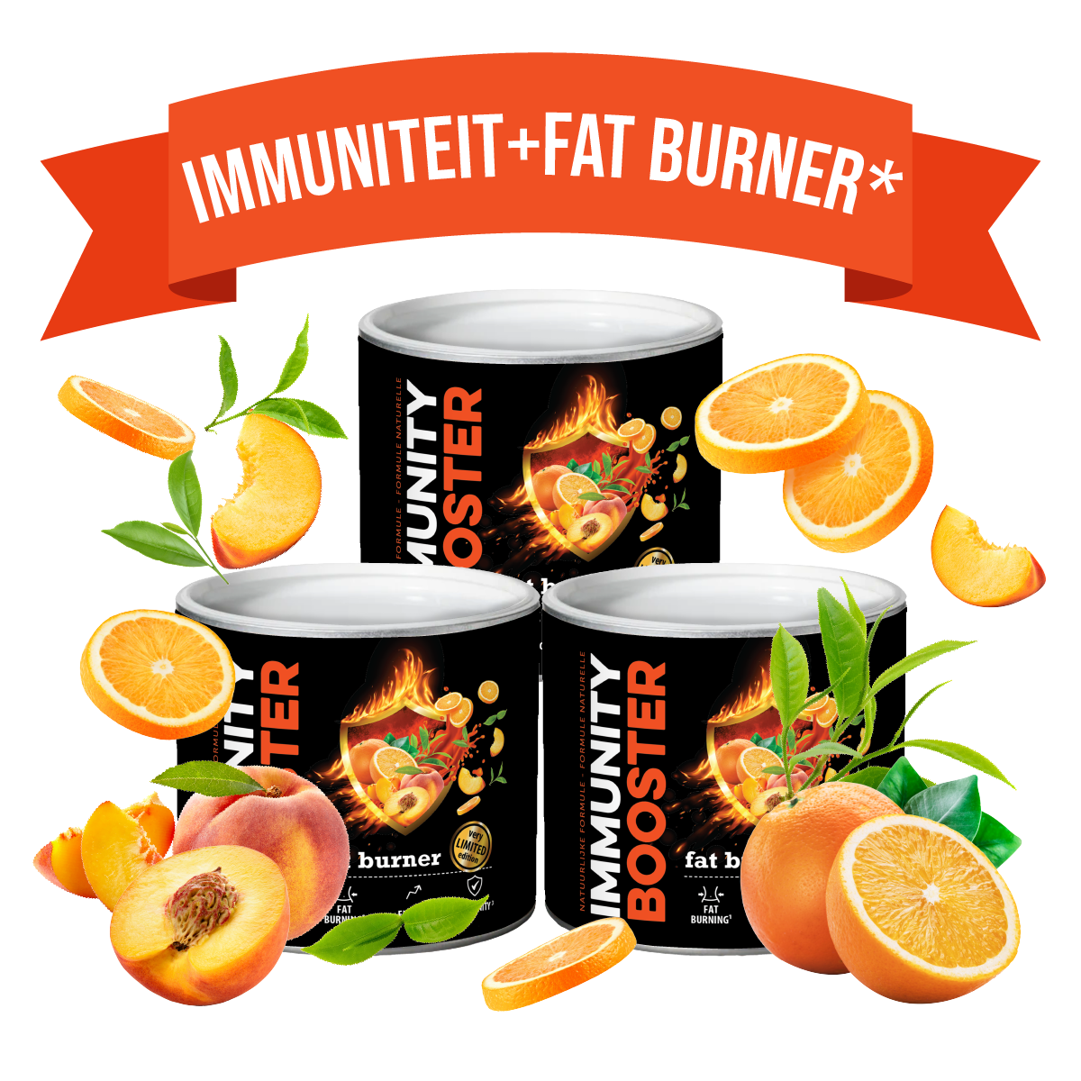 Immunity Booster Fat Burner - Probiotics [10 miljard bacteriën]