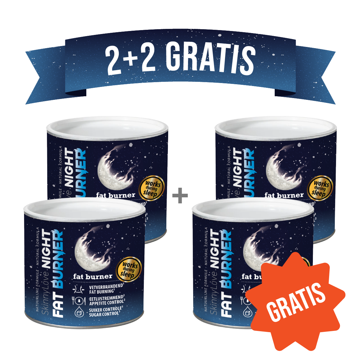 Night Fat Burner (2+2 GRATIS)