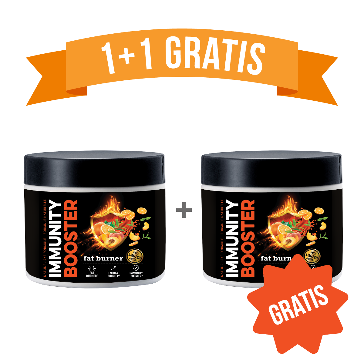 Immunity Booster FatBurner (1+1 GRATIS)