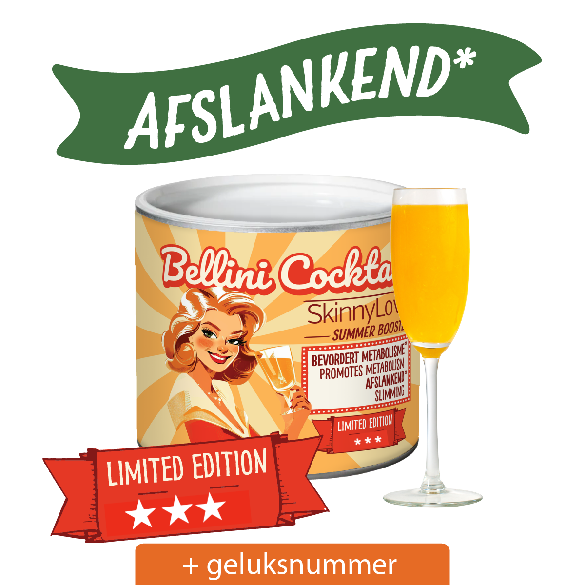 SkinnyLove Summer Booster - Champagne Bellini