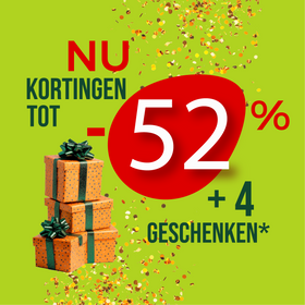 Pasen: tot -52% + 🎁🎁🎁🎁