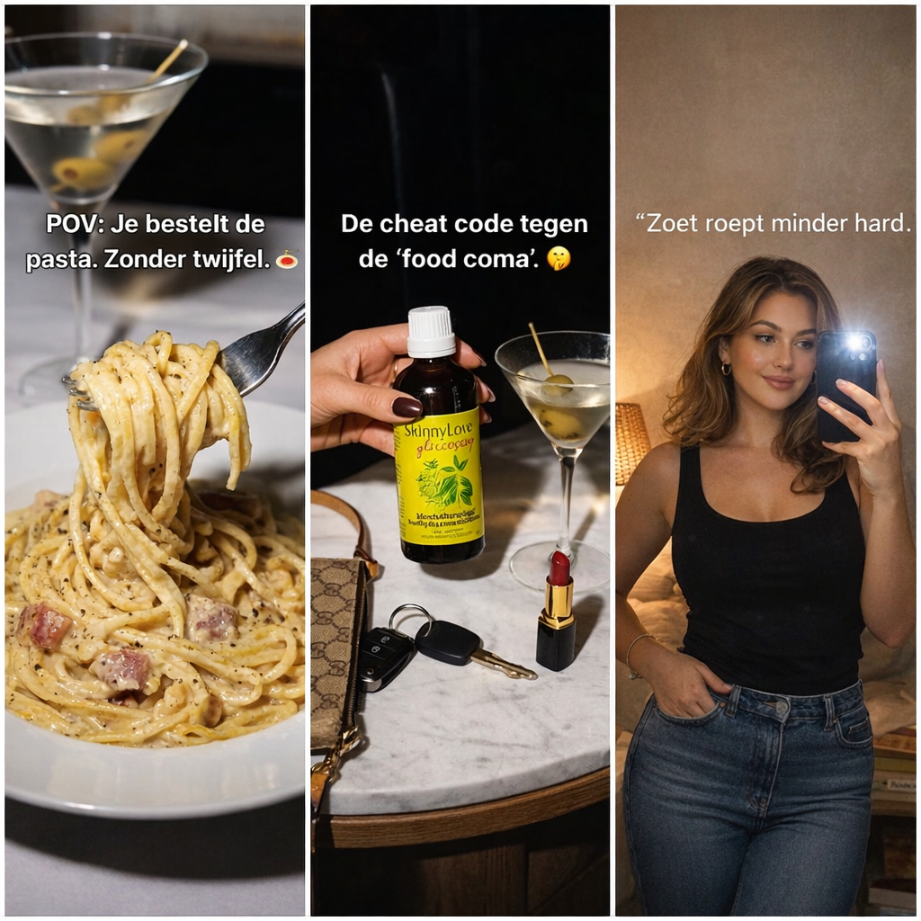 Zeg ja tegen pasta. Ja tegen de cocktail. Ja tegen de avond.