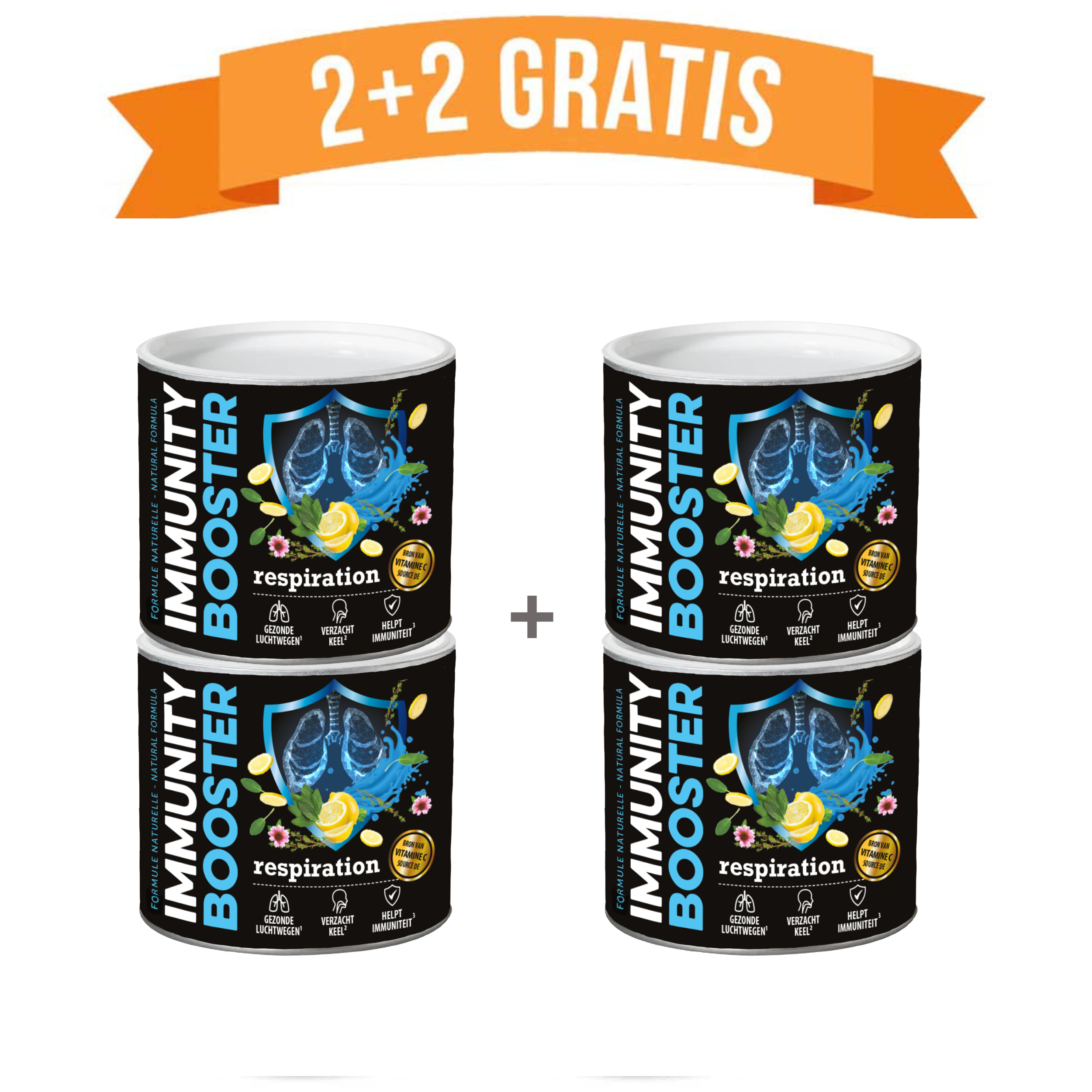 Immunity Booster Respiration (Extra Strong) (2+2 GRATIS)