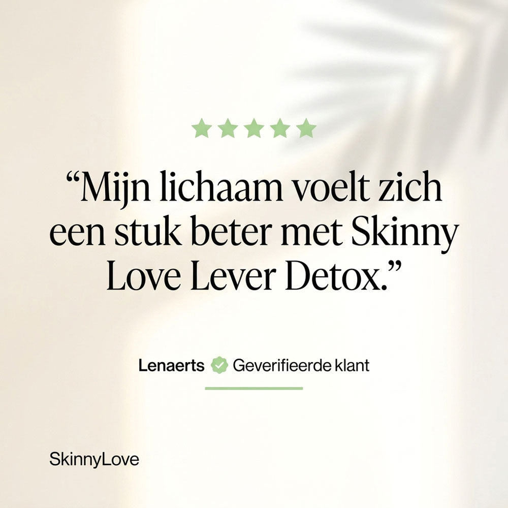 SkinnyLove Vetmetabolisme Reset - Lever Detox