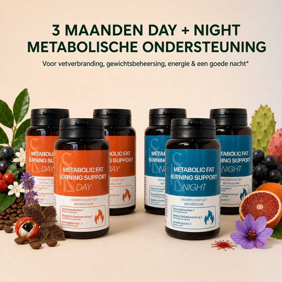 SKL Metabolic Fat Burning Support DAY + NIGHT (3+3)