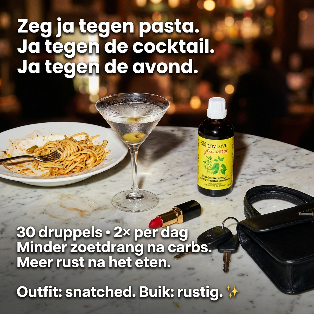 Zeg ja tegen pasta. Ja tegen de cocktail. Ja tegen de avond.
