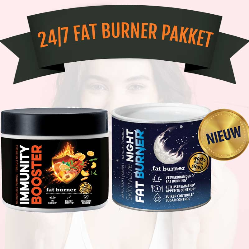 24/7 Fat Burner Pakket: Jouw Geheime Wapen voor Gewichtsverlies! ✨🌙☀️