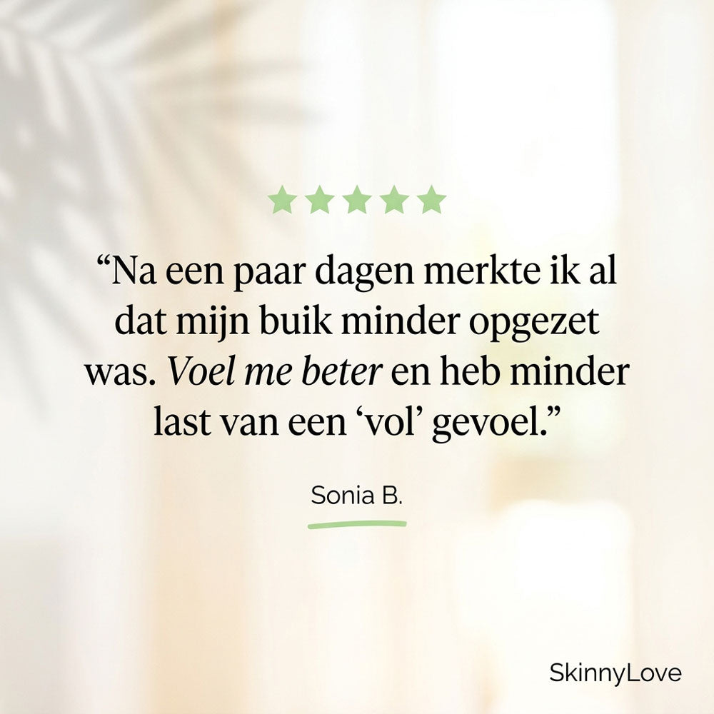 SkinnyLove Vetmetabolisme Reset - Lever Detox