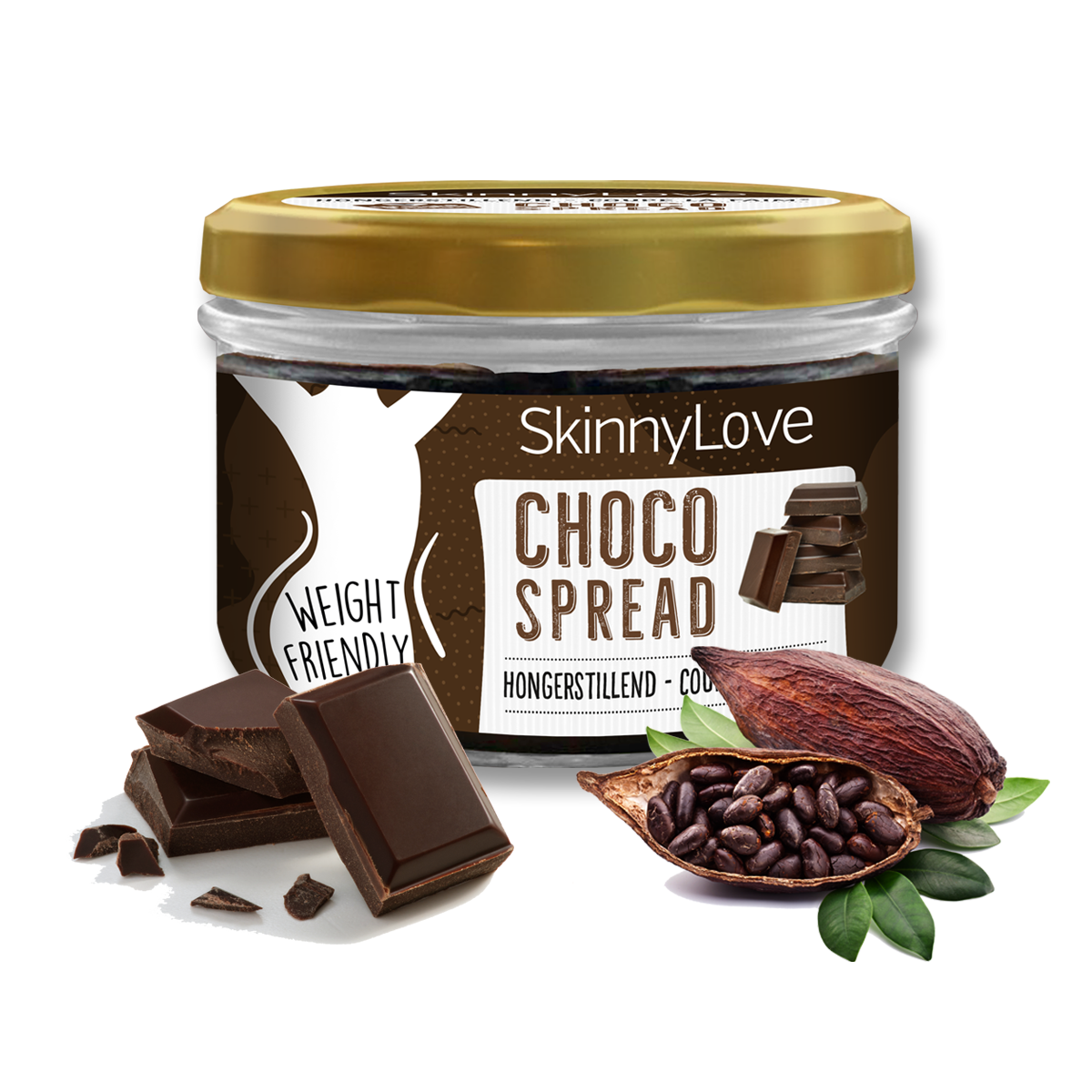 SkinnyLove Spread | Chocopasta (100% cacao)