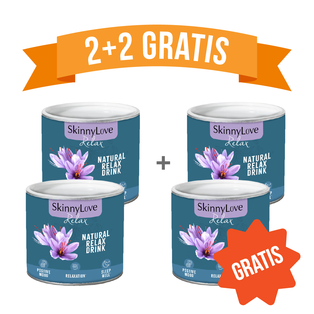 SkinnyLove Relax (2+2 GRATIS)