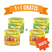 Pakket van 2x2 blikken Fatburner 1+1 gratis