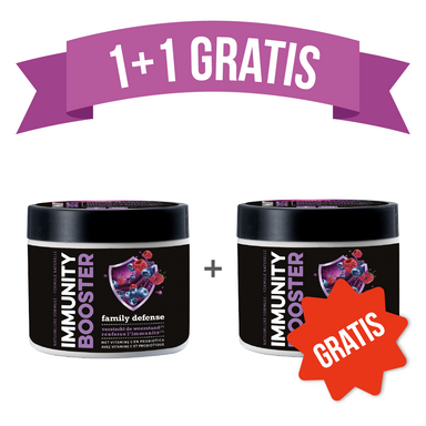 2 Zwarte Potjes met Immunity Booster 1+1 Gratis