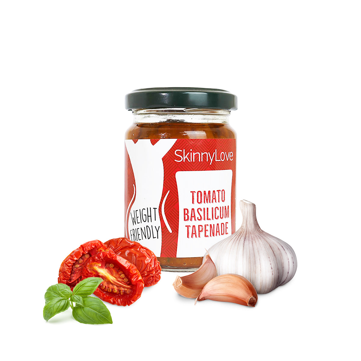 SkinnyLove Spread | tomato basilicum tapenade