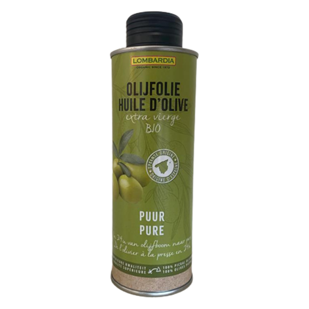 Bio extra vierge olijfolie 250ml | natuur